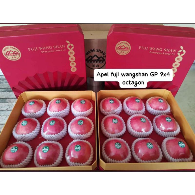 

Apel Fuji Wangshan Giftpack Isi 9pcs Octagon /box
