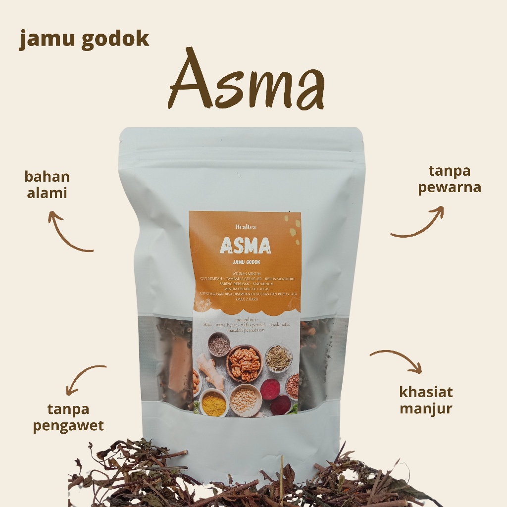 

ASMA JAMU GODOK TRADISIONAL REMPAH HERBAL ALAMI