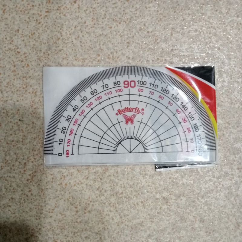 

Busur Derajat 1/2 lingkaran (180°) Bahan Tebal