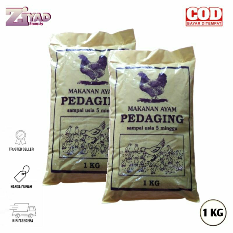 

pakan ayam pedaging 1 kg promo