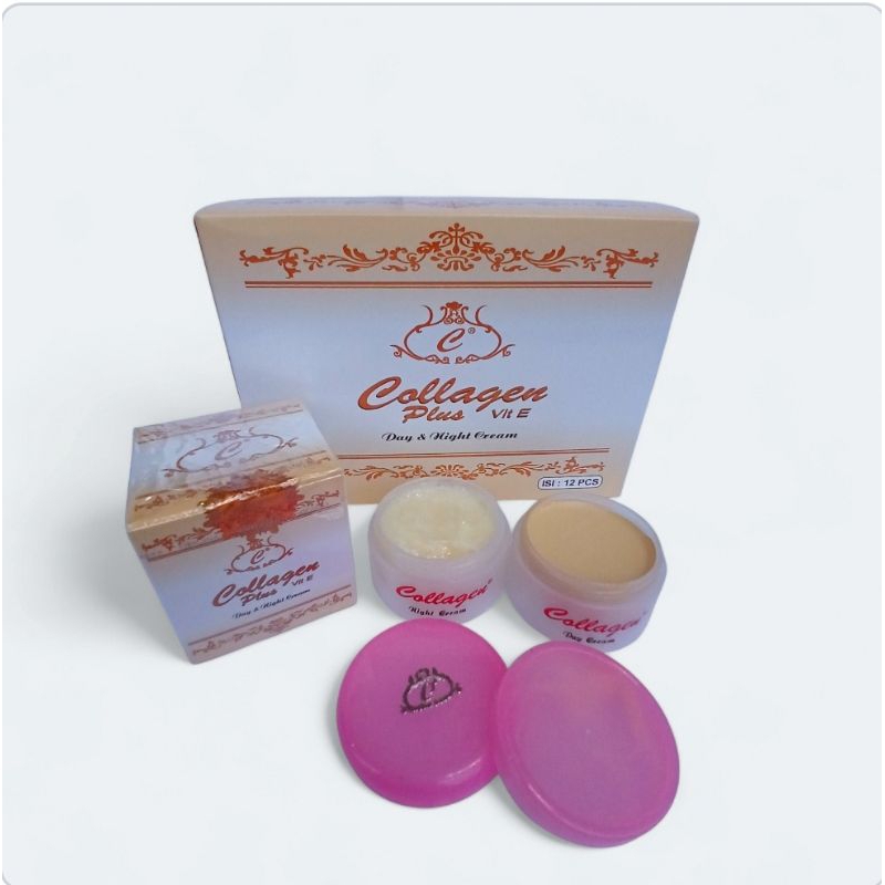 CREAM SIANG & MALAM > COLLAGEN SIANG MALAM < LUSINAN