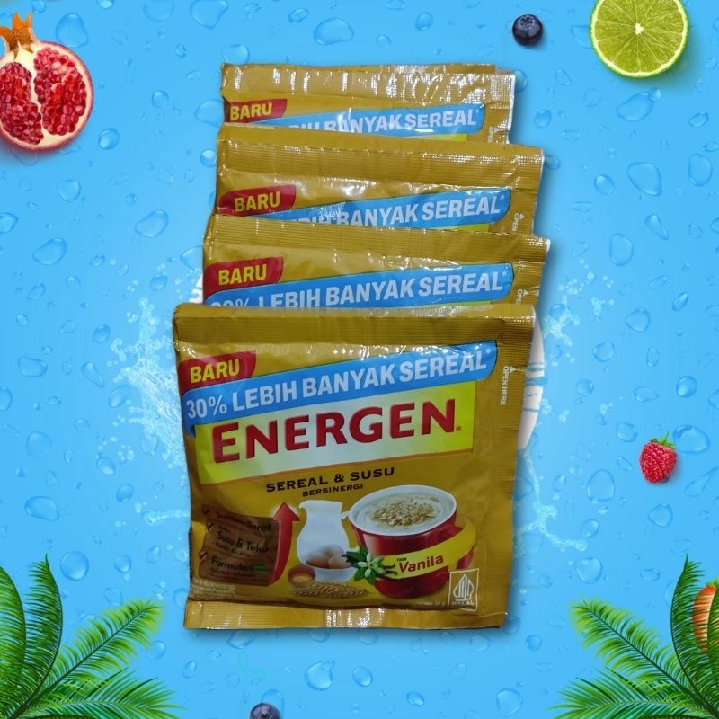 

Energen Sereal & Susu Vanila isi 10X34g RENCENG