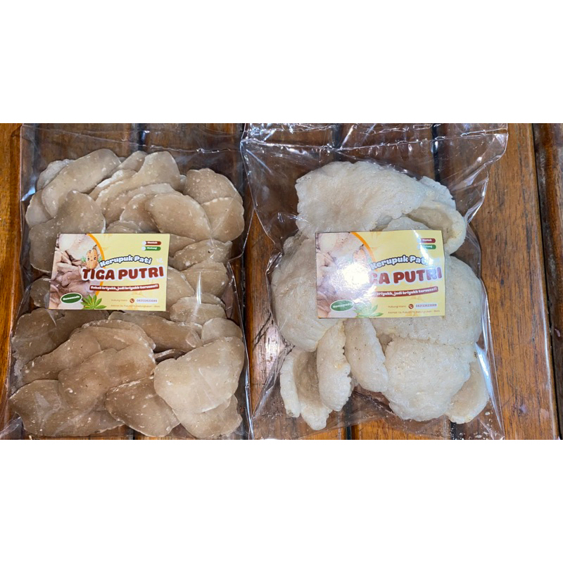 

Kerupuk Pati | Matang & Mentah