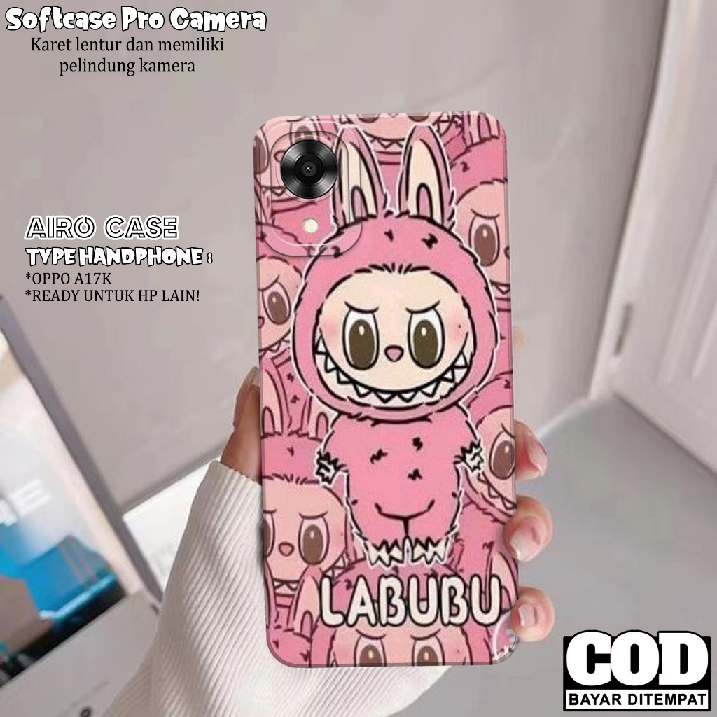 Case Oppo A17K - Softcase Oppo A17K - Softcase Pro Camera - AIRO CASE - Case Tpu - Casing Oppo A17K 