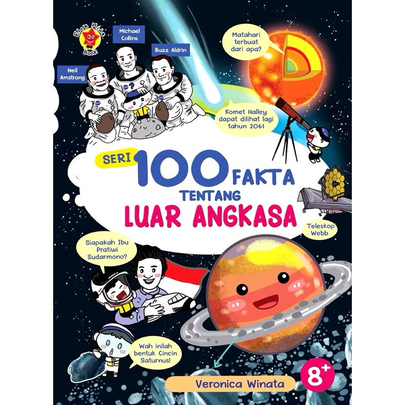 Buku Original Seri 100 Fakta Tentang Luar Angkasa , Penemuan Elex Kidz