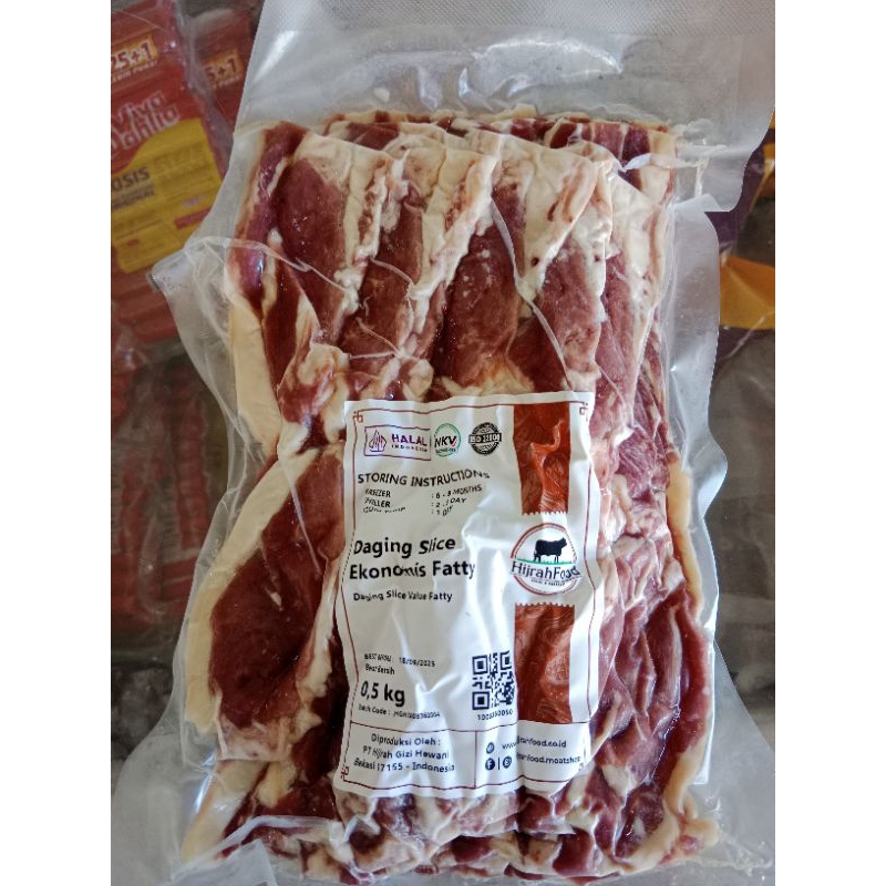 

Daging sapi slice hijrah food