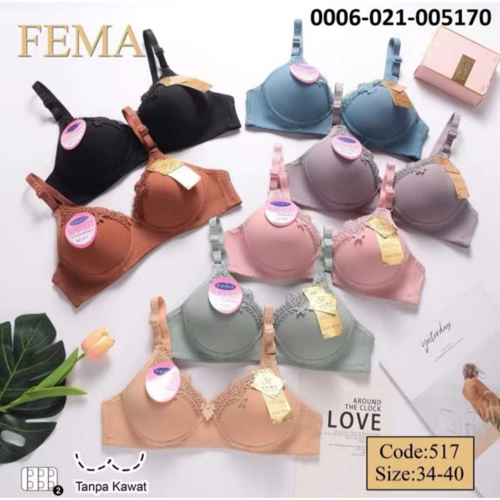 BRA BH RENDA FEMA 1619 517 CUP A KECIL KAIT 2