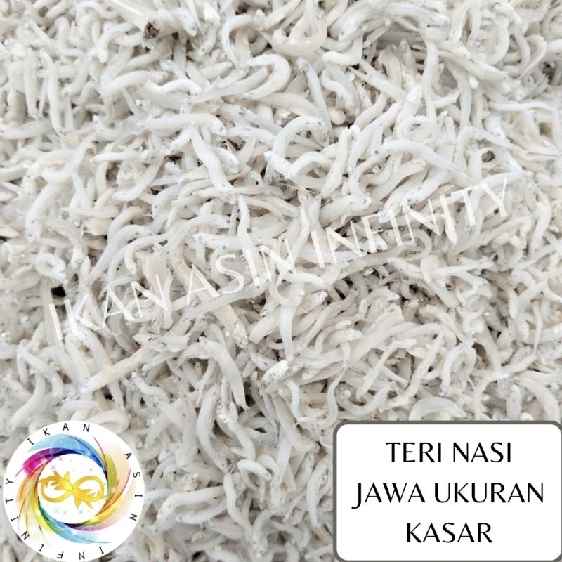 

Ikan Asin Teri Nasi Jawa Ukuran Kasar (500 Gram)
