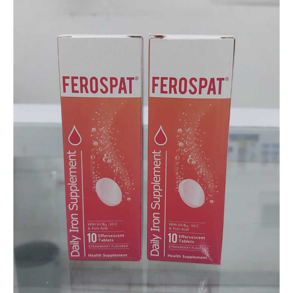 FEROSPAT 10 TABLET EFFERVESCENT