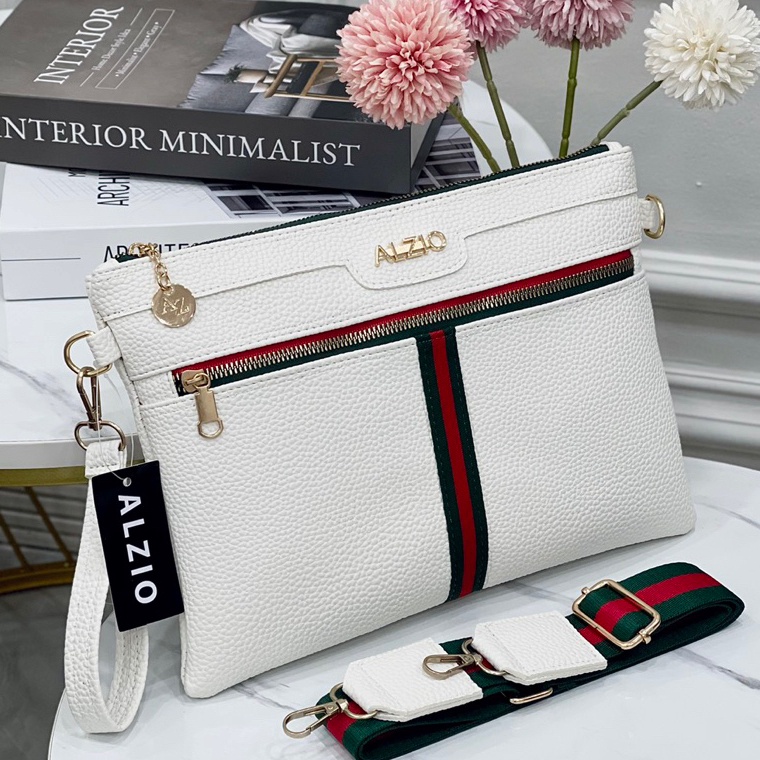 Hot Sell ALZIO  tas papirut handbag selempang sling bag  ALZIO CLUTCH GILENA