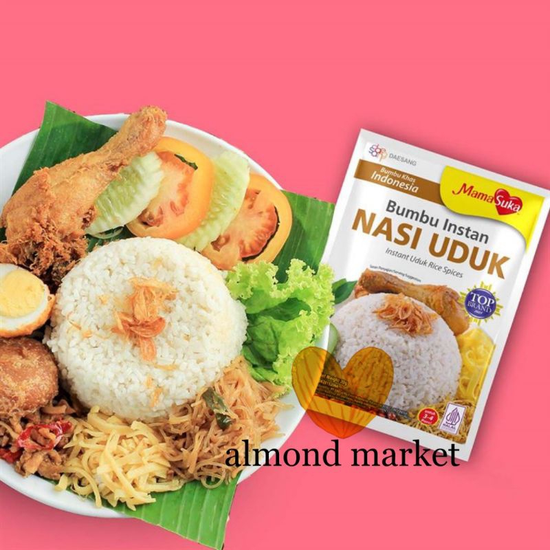 

Mamasuka Bumbu Instan Nasi Uduk 20gr x 10pcs