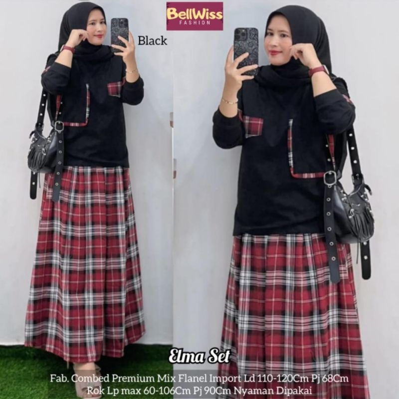 elma set by bellwis/setelan best seller