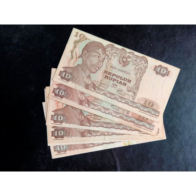 10 Rupiah seri pak Dirman 1968 Baru Marta Collection 02 Pusatnya koleksi unik