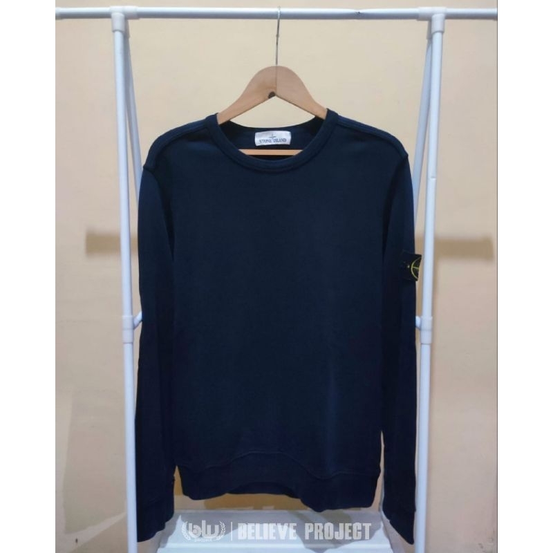 Crewneck Stone Island Dark Navy Original