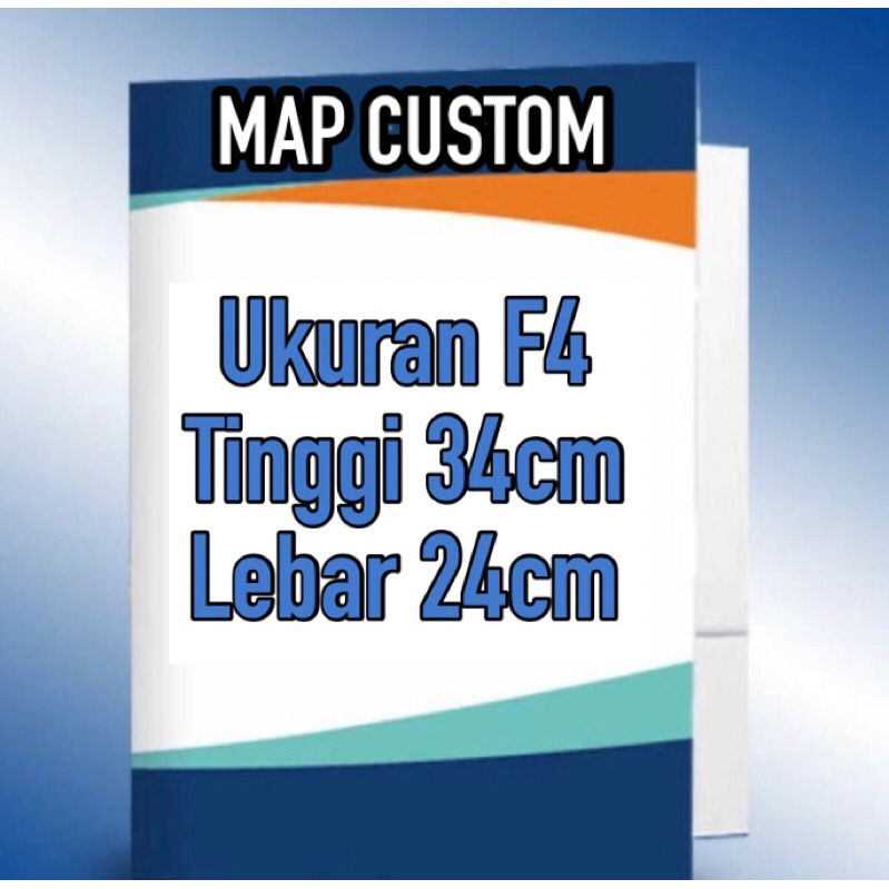 Map Custom ukuran F4 ( folio )