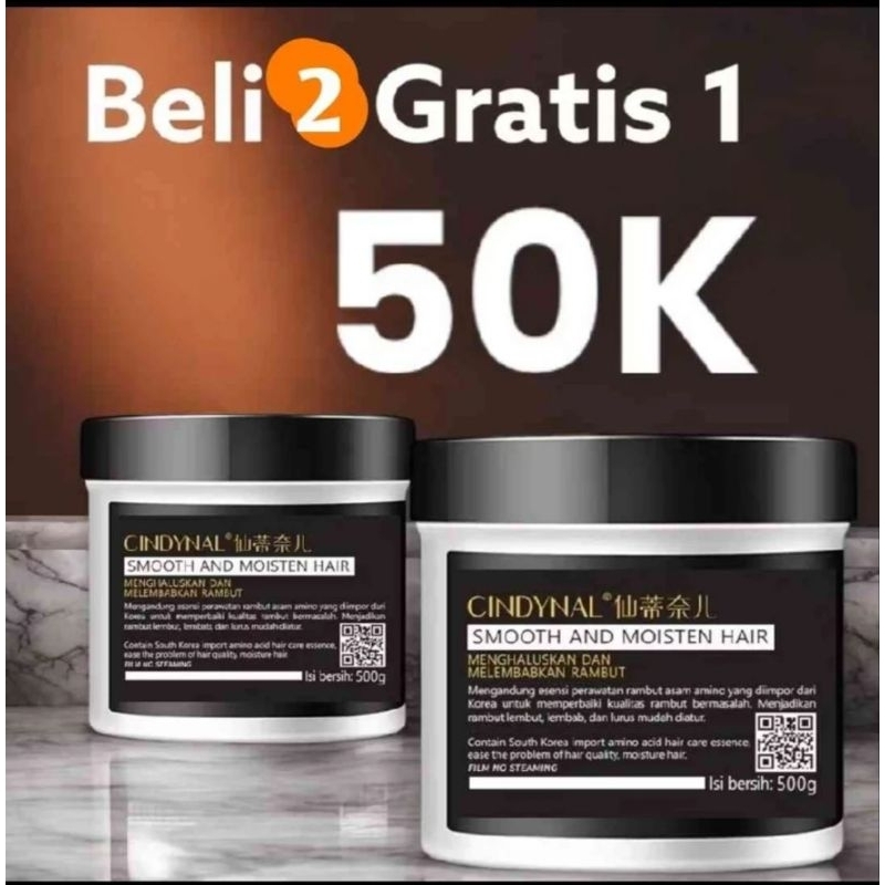 CINDYNAL SMOOTH AND MOISTEN HAIR