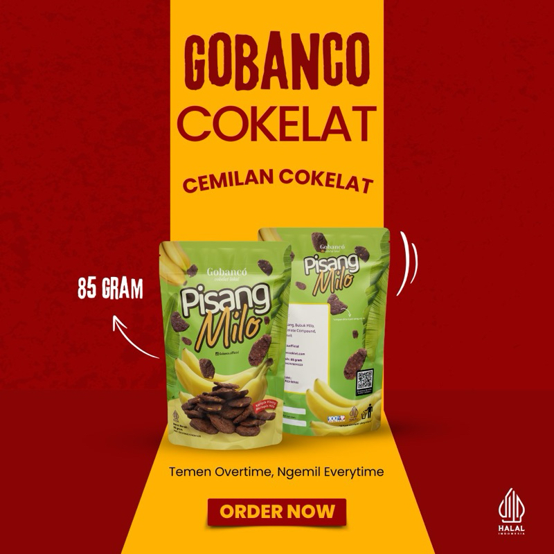 

Gobanco Pisang Milo Sus Milo Chips Milo