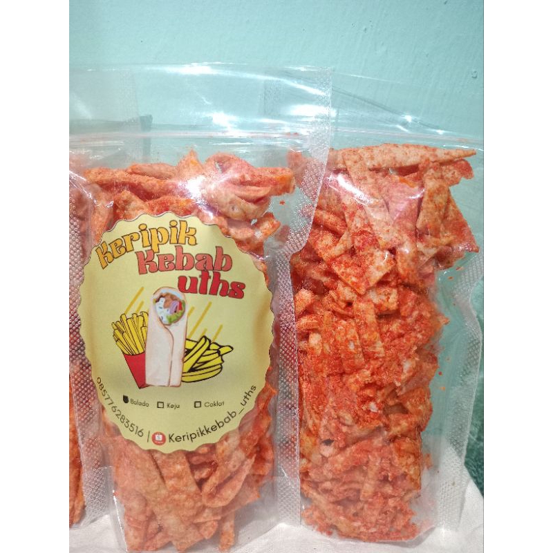 

Keripik Kebab Uths 80g Rasa Balado