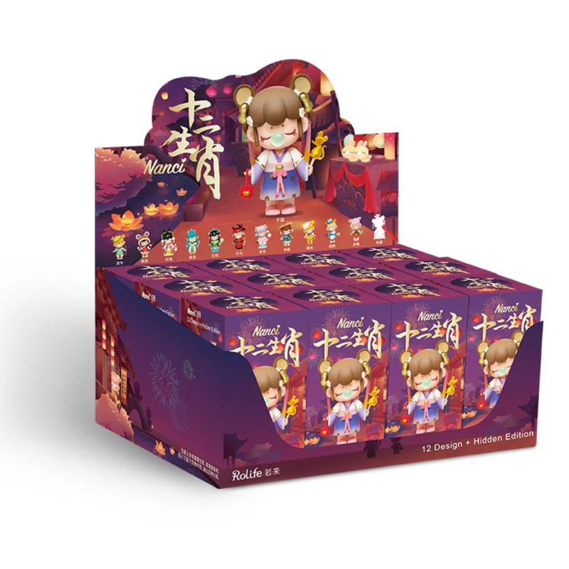 [FULL SET] Rolife Nanci Twelve Chinese Zodiac Series Figure Blind Box