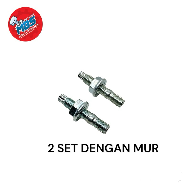 Baut knalpot mur topi panjang m6 baut mur kunci 10 baut kenalpot tanem manipol dll mur head dll