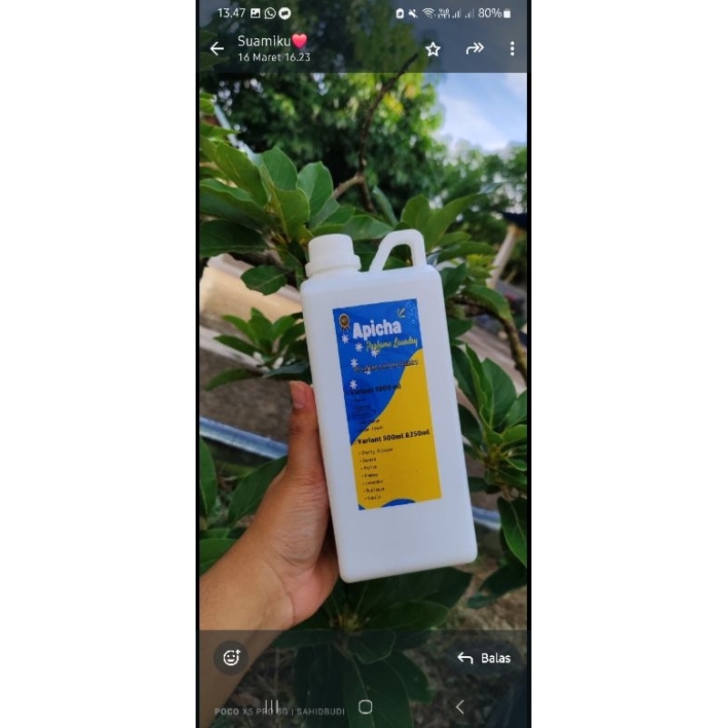 pewangi laundry varian akasia