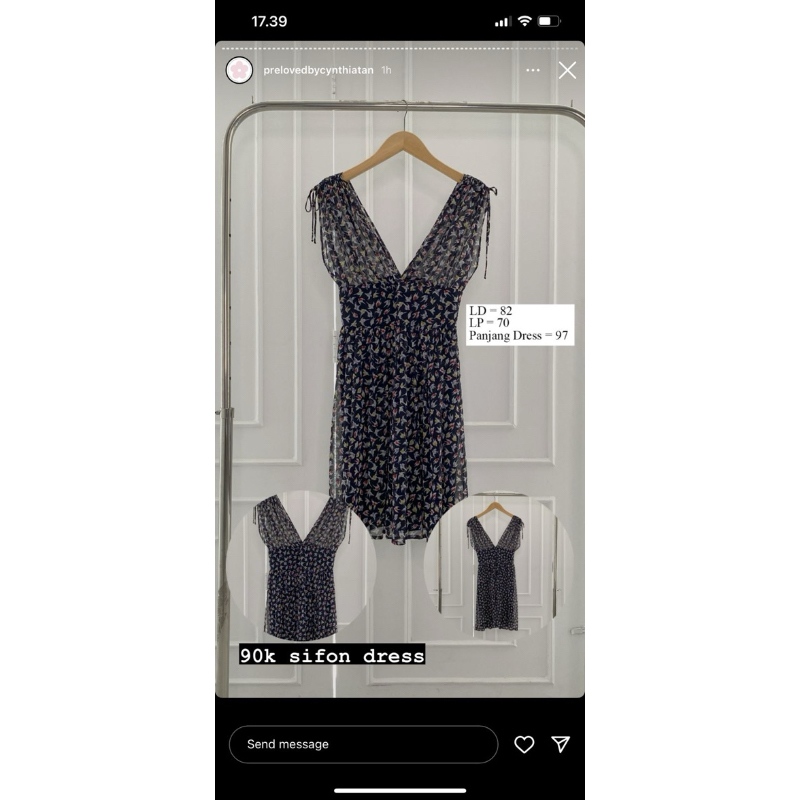 Claire by CynthiaTan Sifon Dress