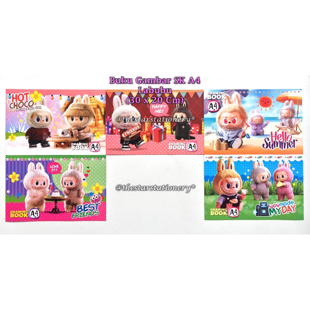 

(1 Pak isi 10 Buku) Buku Gambar Murah A4 Uk. 20 x 30 cm (1 Pak/10)