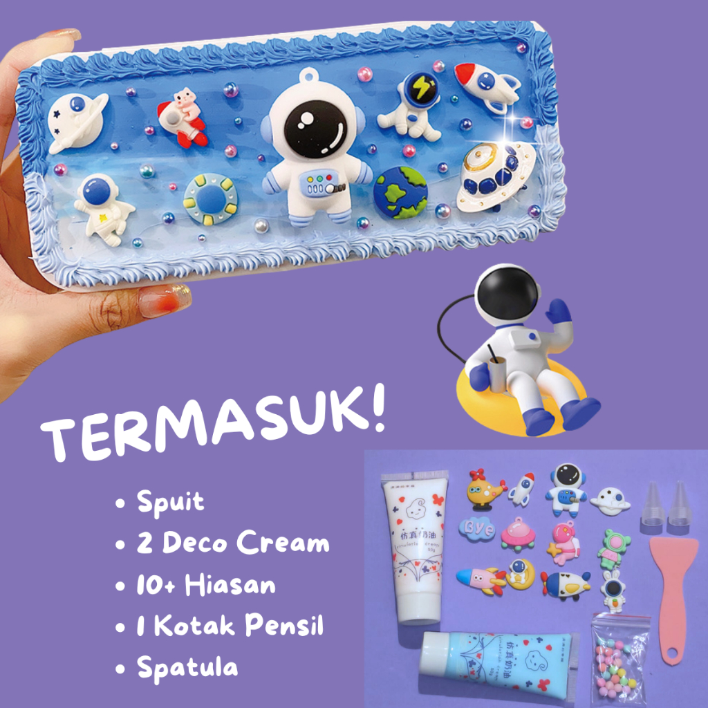 

Jual Produk Kit Kotak Pensil DIY / DIY Deco Cream Kit / DIY Pencilcase / DIY Kotak Pensil / Cream