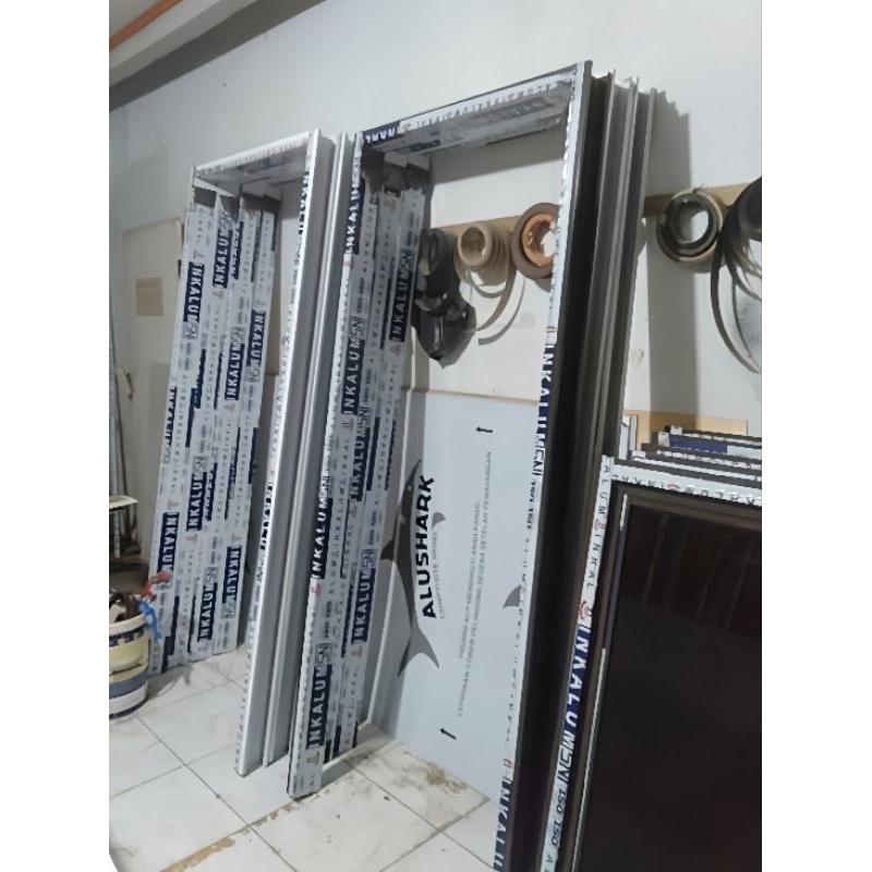 KUSEN PINTU ALUMINIUM BISA UNTUK PINTU BERBAHAN ALUMINIUM, KAYU, TRIPLEK DLL BISA CUSTOM UKURAN