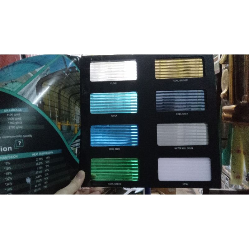 atap garasi teras rumah kanopi polycarbonate 1/2 rol dan 1 rol