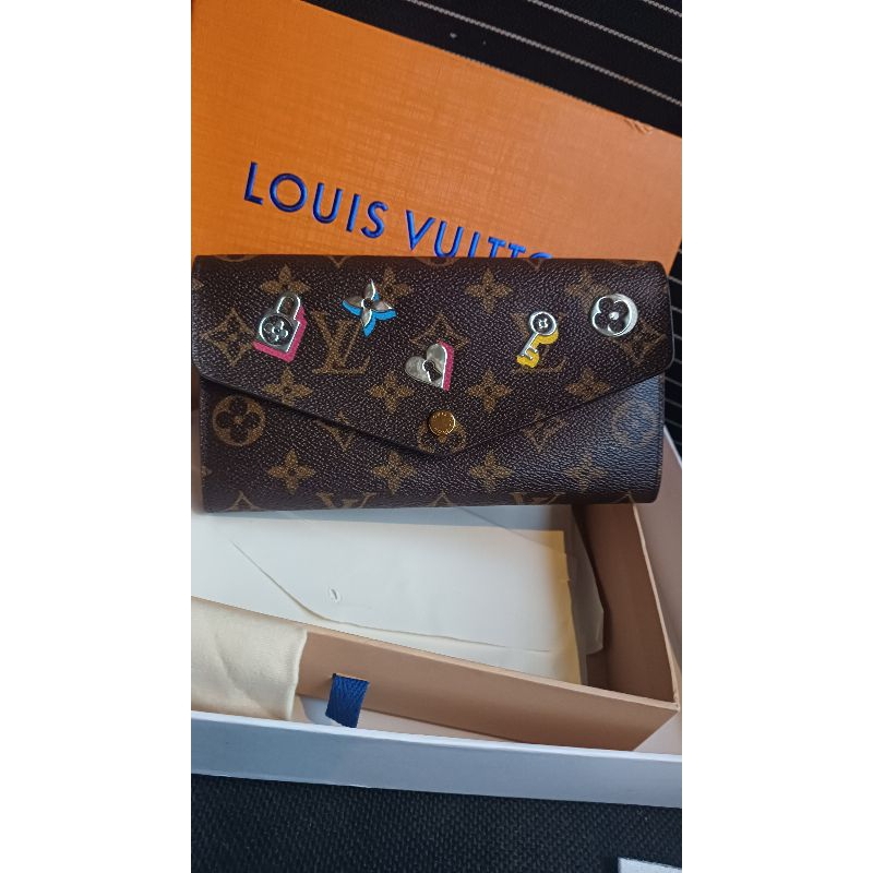 Preloved LV wallet kulit asli