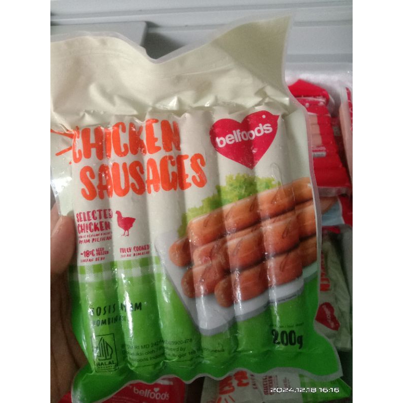 

Belfoods Selecti Chicken Sausages 200g