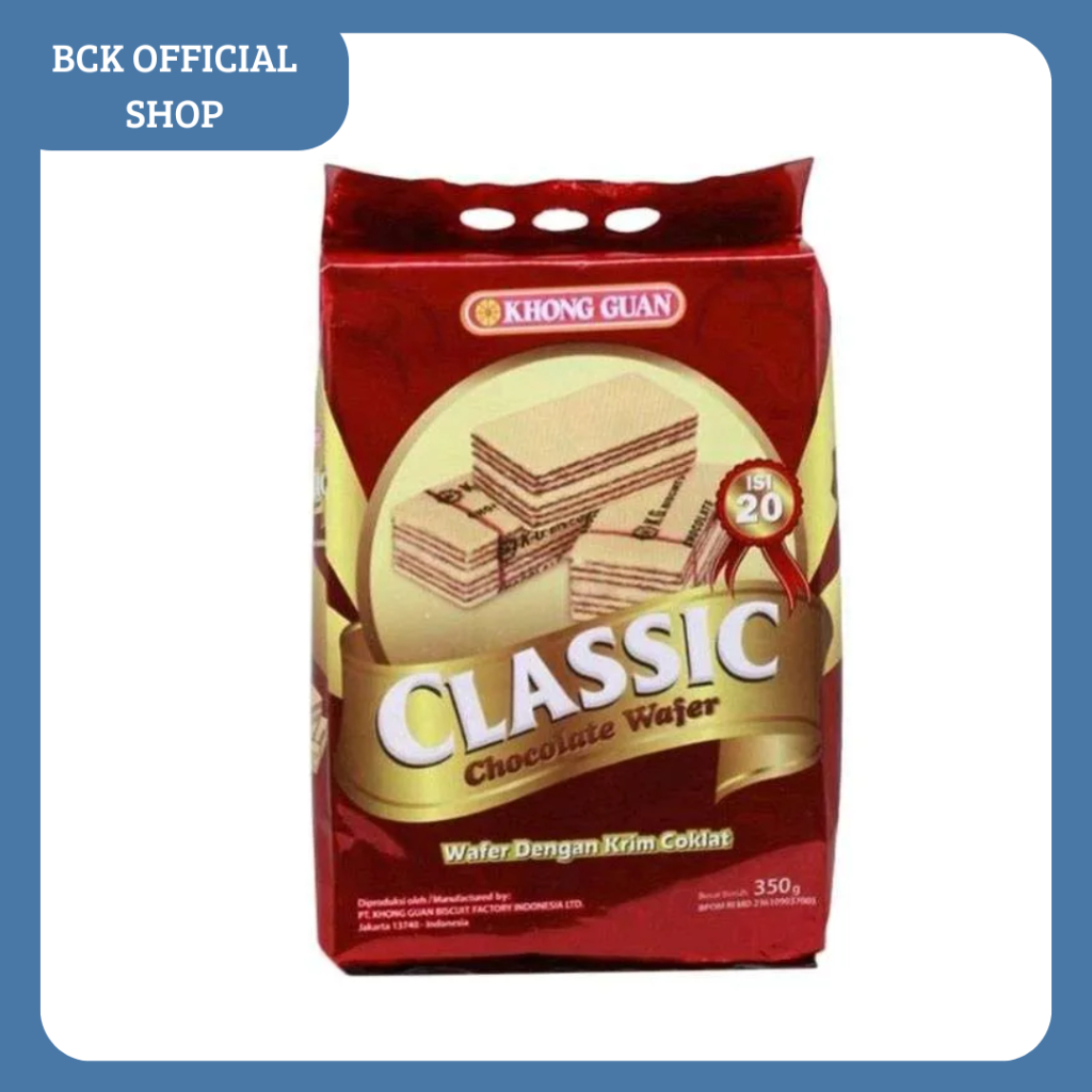 

Khong Guan Classic Wafer Coklat 350gr