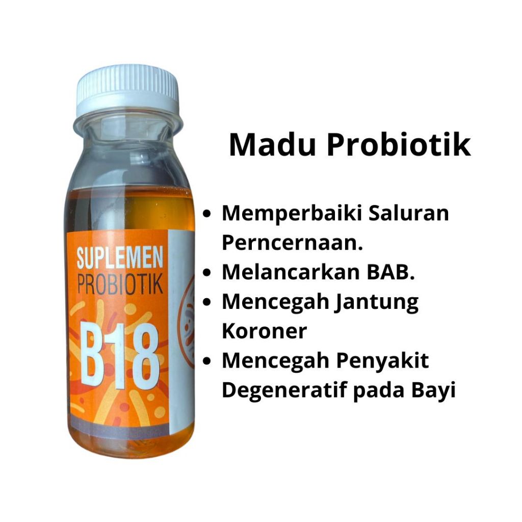 Probiotik Madu  Prof Sukardi to Ibu Hamil dan Bayi - Sehatkan Lambung - Cegah Penyakit Degeneratif