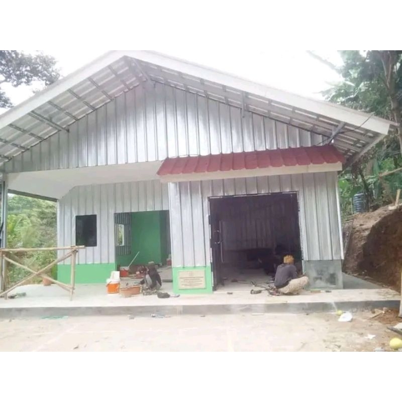 Rangka Baja Ringan Atap Spandek Pasir