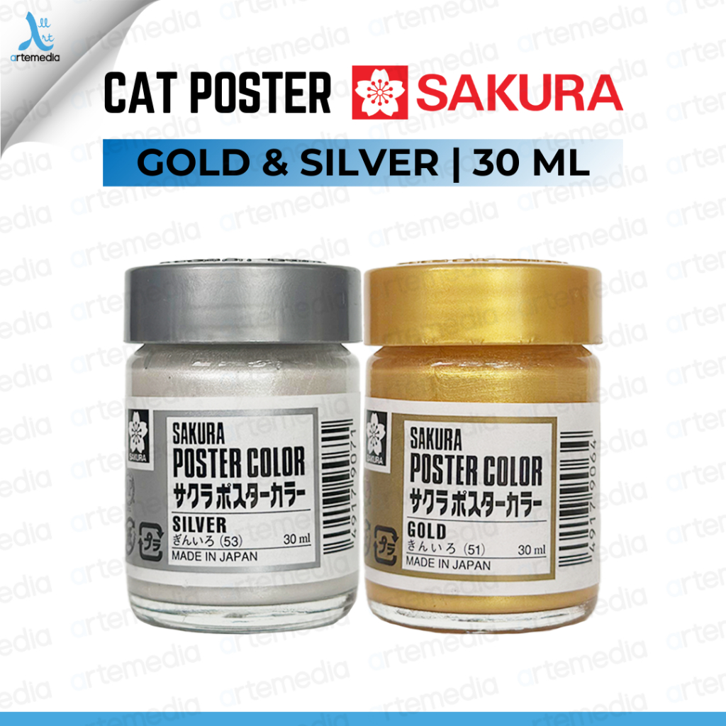 

Cat Poster Sakura 30ml Metallic & Gold