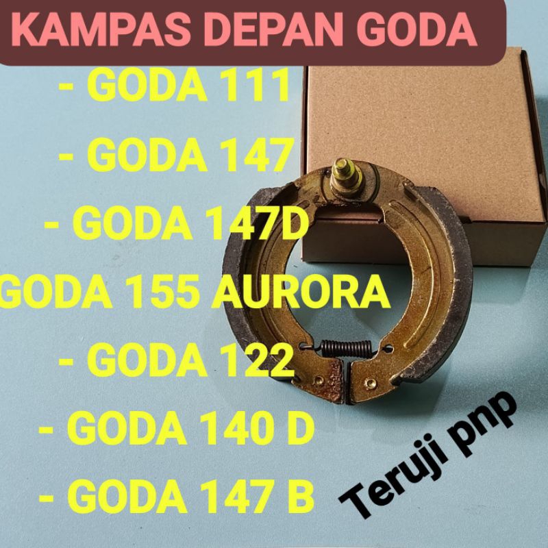 KAMPAS REM SEPEDA LISTRIK GODA 111 147 147D 155 AURORA 122 140 D 147 B