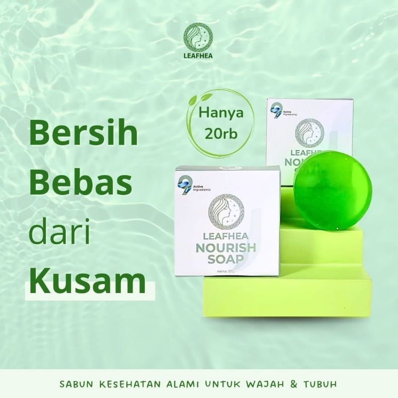 Nourish Soap - Sabun Walet Hijau - Green Walet Original BPOM
