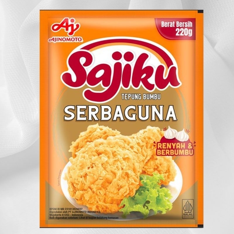 

Sajiku Tepung Bumbu Serba Guna Sachet 220g