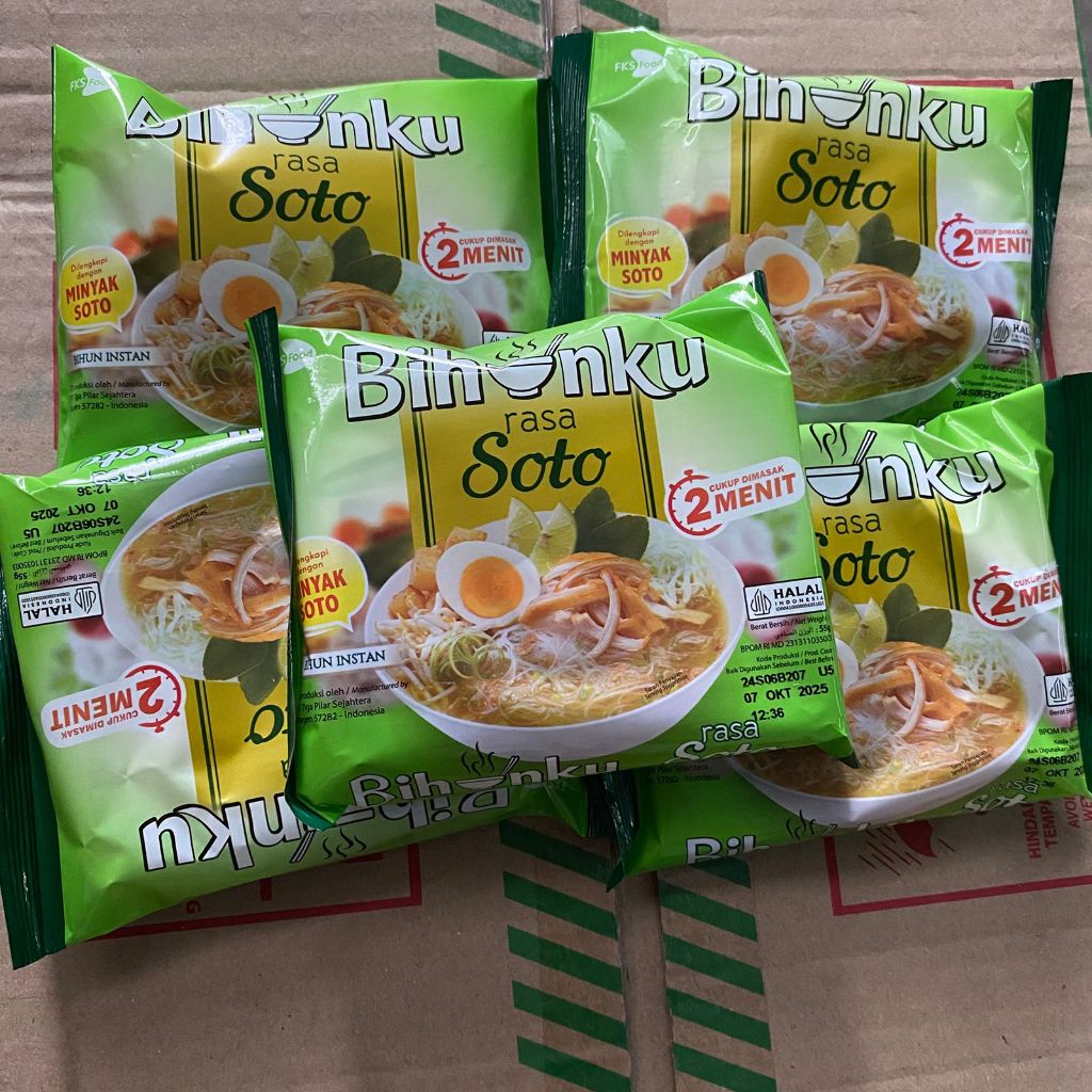 

BIHUNKU PAKET ISI 5 RASA SOTO SPESIAL