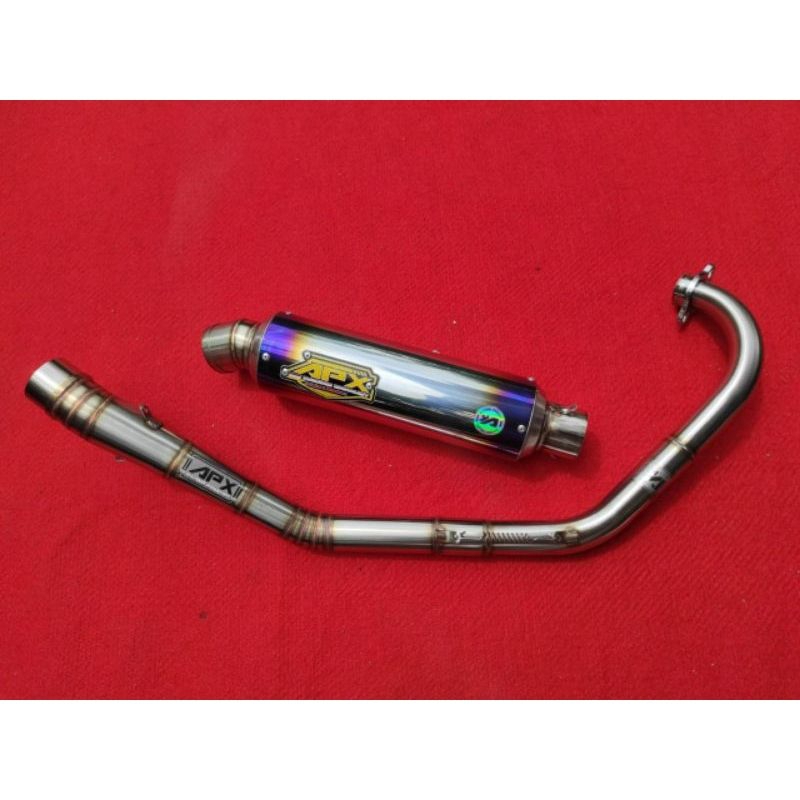 Knalpot CBR150R CB150R VIXION VERZA GSX150 BYSON R15 V2 V3 V4 XABRE Original APX Racingexhaust
