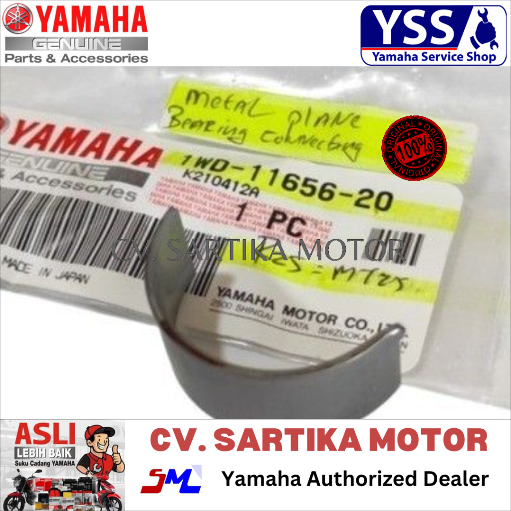 Metal Plane Bearing Connecting R25, Mt25 / 1Wd-11656-20