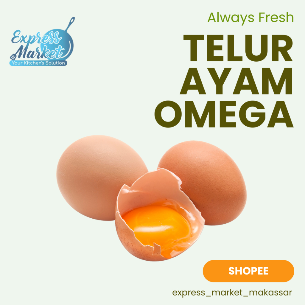 

Telur Ayam Omega Curah Telor Ayam Tinggi Protein Omega 3