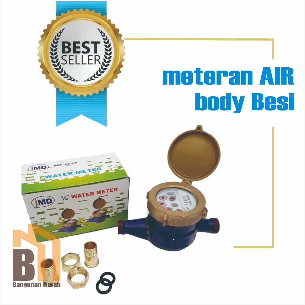 Meteran AIR Body Besi, Meteran AIR