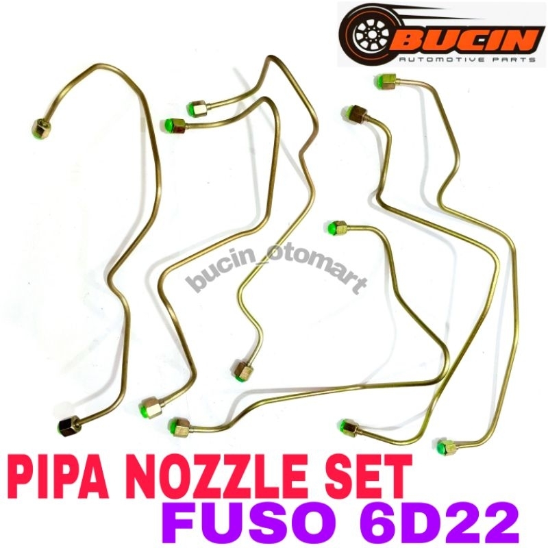 PIPA NOZZLE / PIPA NOZZEL NOSEL SET FUSO 6D22