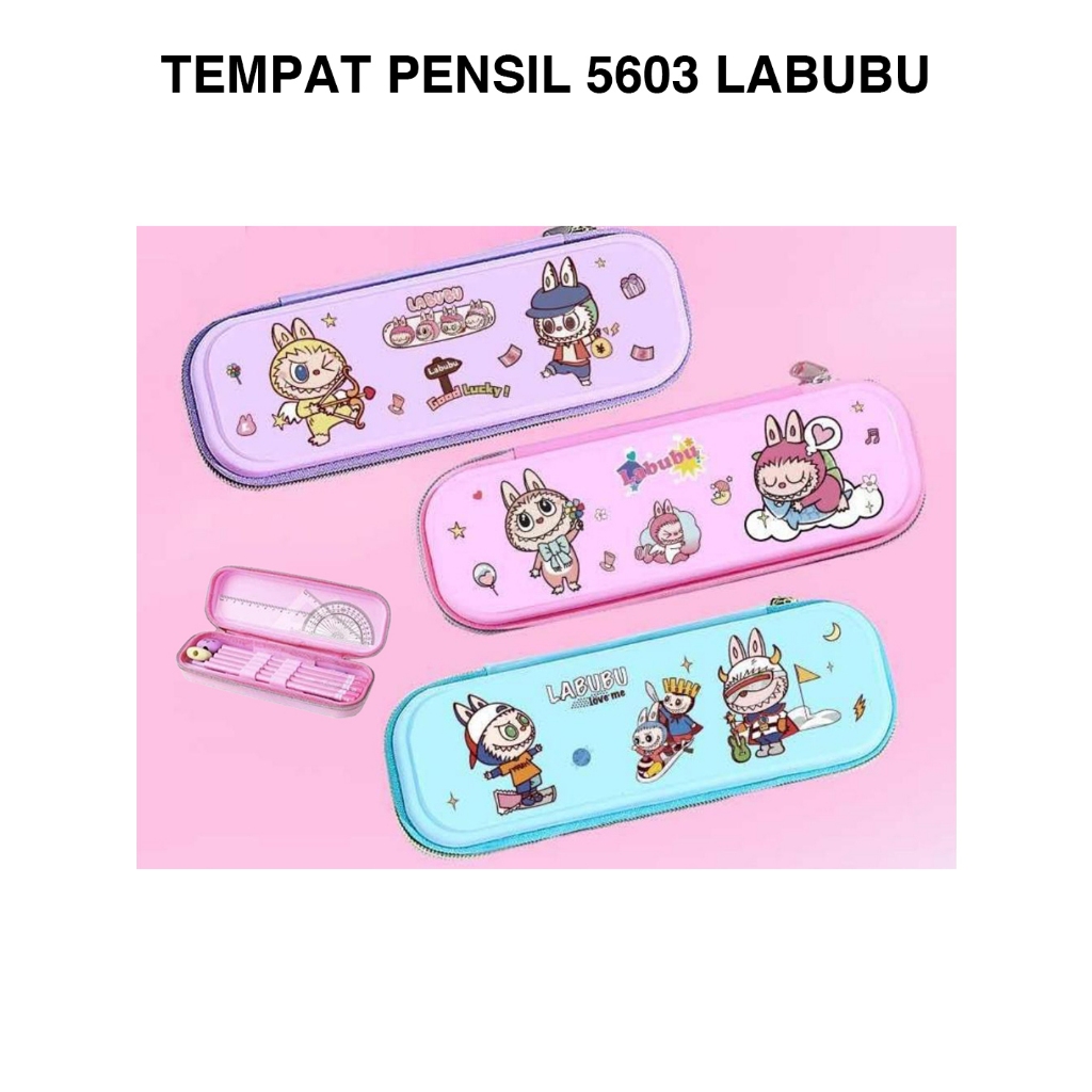 

Tempat Pensil Anak Motif Labubu 5603 Pencil Case