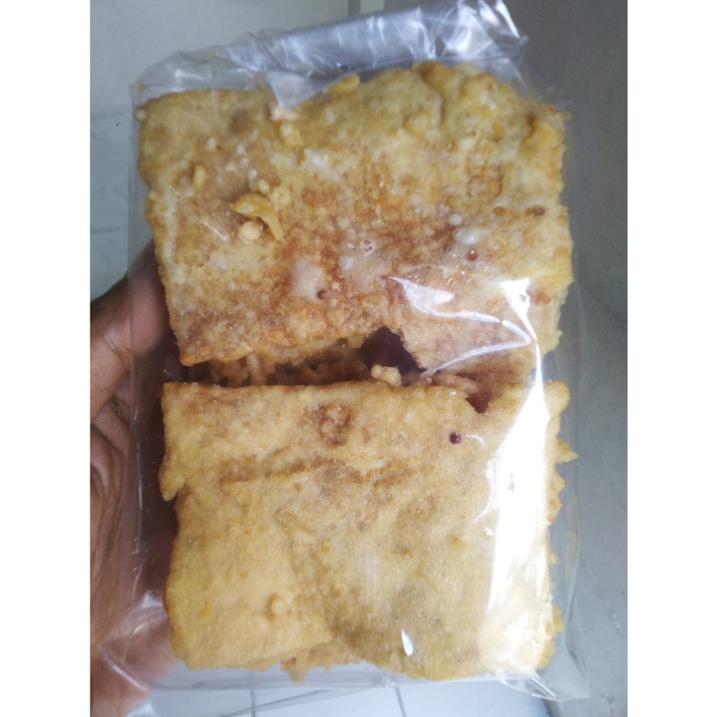 

kripik tempe persegi renyah crispy