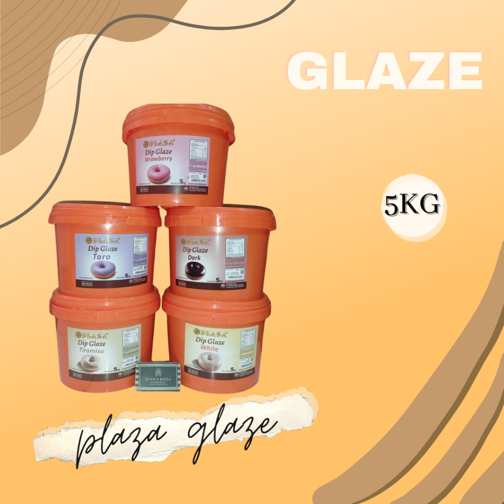 

COKLAT | GLAZE | TOPPING & DECORATION | BAHAN PELAPIS | PLAZA| GLAZE PLAZA | PLAZA GLAZE 5KG