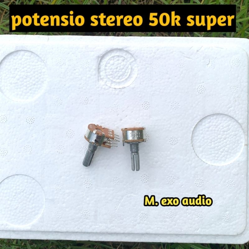 Potensio stereo 50k bagus