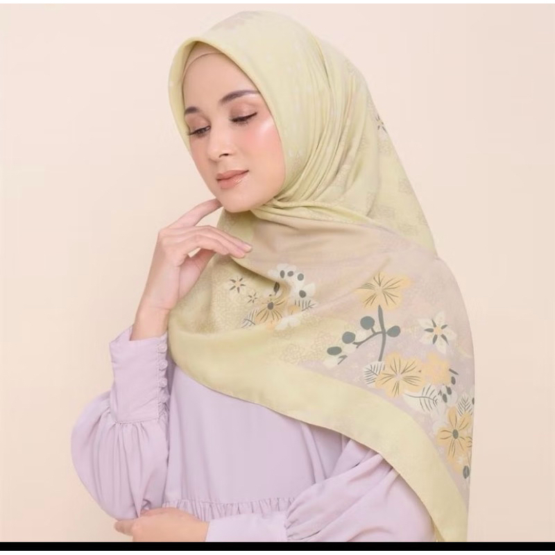 hijab ZM motif branded no tag